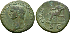 RR002-Claudius, Rome 41-50 w Ceres AE As TL171125 L3097 a+