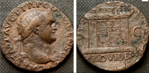 RR003-Titus Caesar, Rome 77-78 u Vespasian AE As EBbbeak 170227 a+
